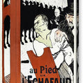 Au Pied de l'Echafaud - Canvas Print