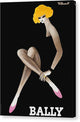 Bally Blonde - Canvas Print