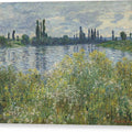 Banks of the Seine, Vetheuil - Canvas Print