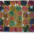 Baum und Architektur-Rhythmen - Canvas Print