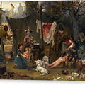 Behind the Scenes - Canvas Print