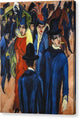 Berlin Street Scene - Canvas Print
