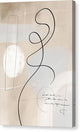 Between Thought and Form - Canvas Print