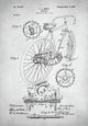 Bicycle Patent - Art Print - Zapista