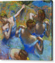 Blue Dancers - Canvas Print