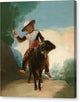 Boy on a Ram - Canvas Print