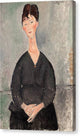 Cafe Singer - Canvas Print