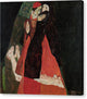 Cardinal and Nun - Caress - Canvas Print
