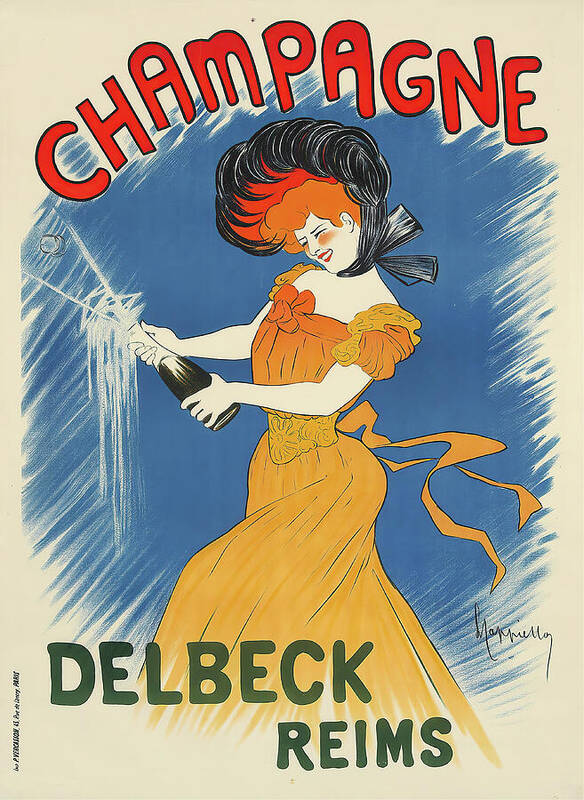 Champagne Delbeck - Art Print