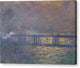 Charing Cross Bridge - Canvas Print