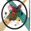 Circles in a Circle - Canvas Print