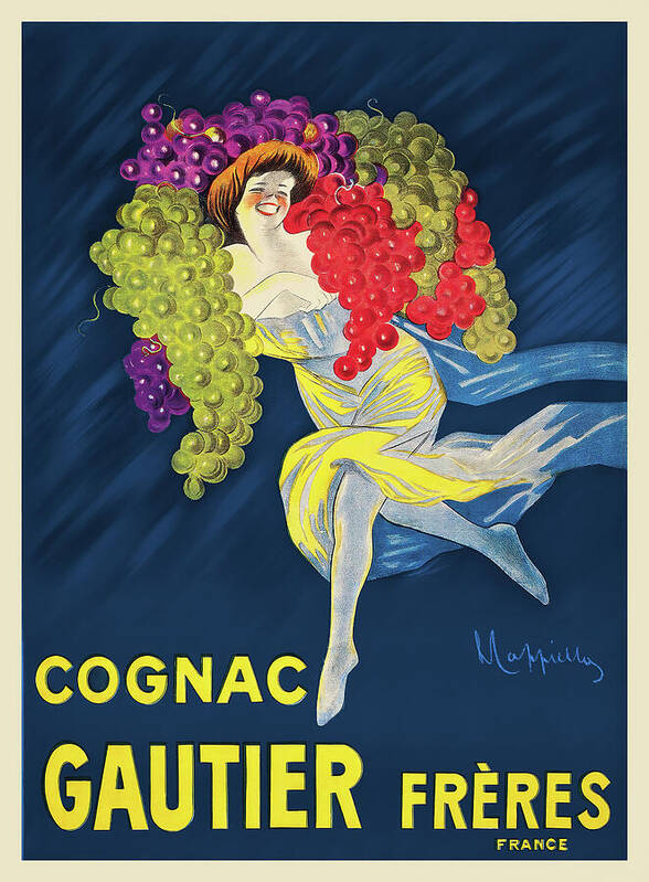 Cognac Gautier Freres - Art Print