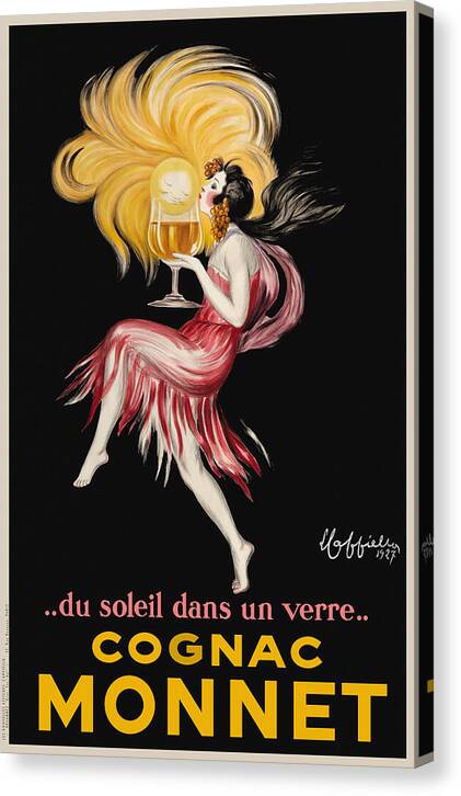 Cognac Monnet - Canvas Print