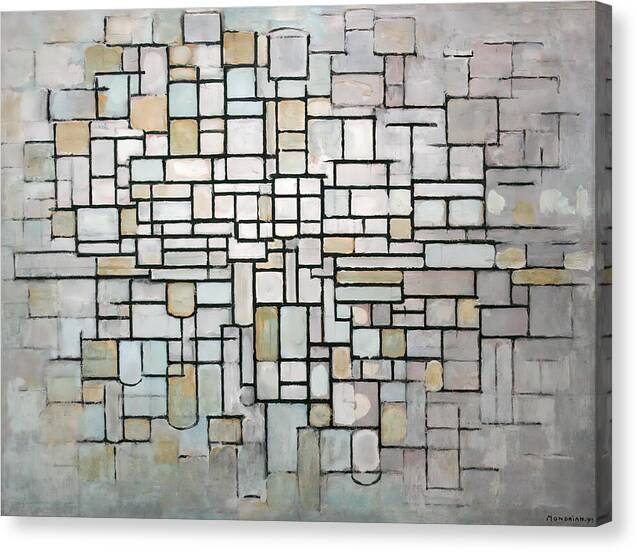 Composition No. 11 - Canvas Print