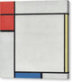 Composition with Red, Yellow, and Blue - Canvas Print