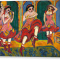 Czardas Dancers - Canvas Print