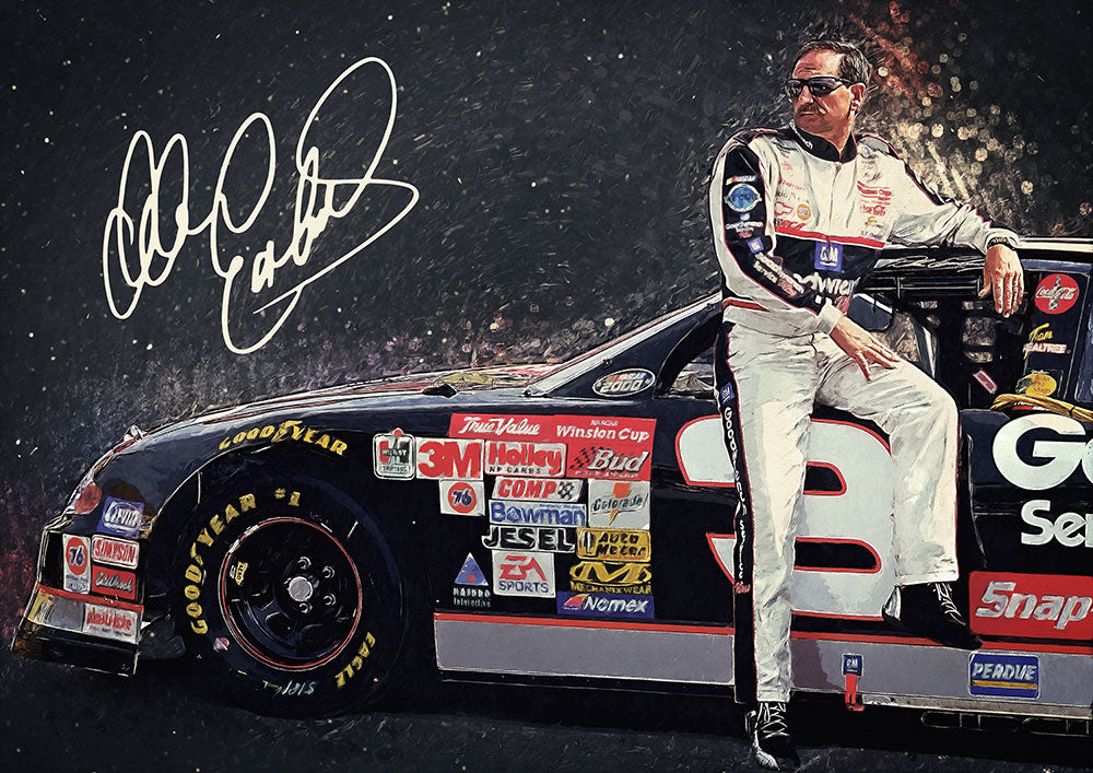 Dale Earnhardt - Art Print - Zapista