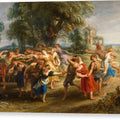 Dance of the Villagers - Canvas Print