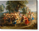 Dance of the Villagers - Canvas Print