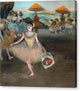 Dancer with a Bouquet Bowing - Canvas Print