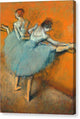 Dancers At The Barre - Canvas Print