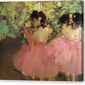 Dancers in Pink - Canvas Print