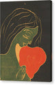 Das Herz - Canvas Print