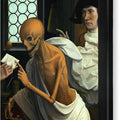 Death and the Miser - Canvas Print