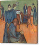 Death in the Sickroom - Canvas Print