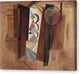 Development in Brown - Canvas Print