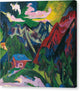Die Klosterser Berge - Canvas Print