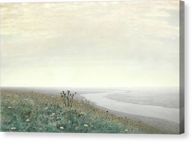 Dnieper in the Morning - Canvas Print