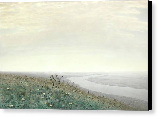 Dnieper in the Morning - Canvas Print