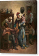 Don Quixote and Sancho Panza Entertained by Basil and Quiteria - Canvas Print