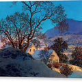 Early Morning, First Snow - Canvas Print