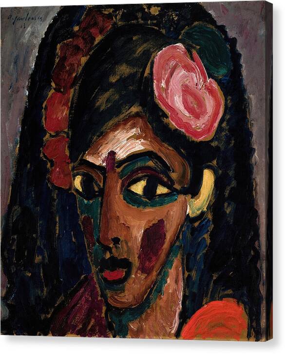 Egyptian Girl - Canvas Print