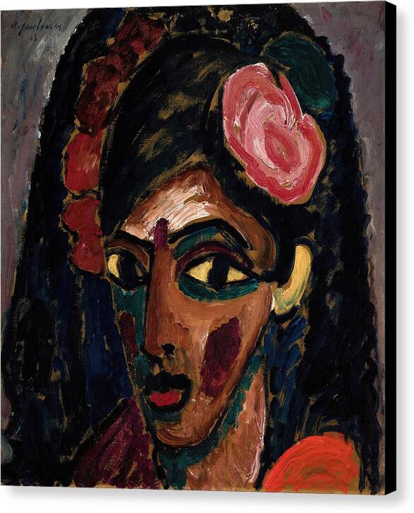 Egyptian Girl - Canvas Print