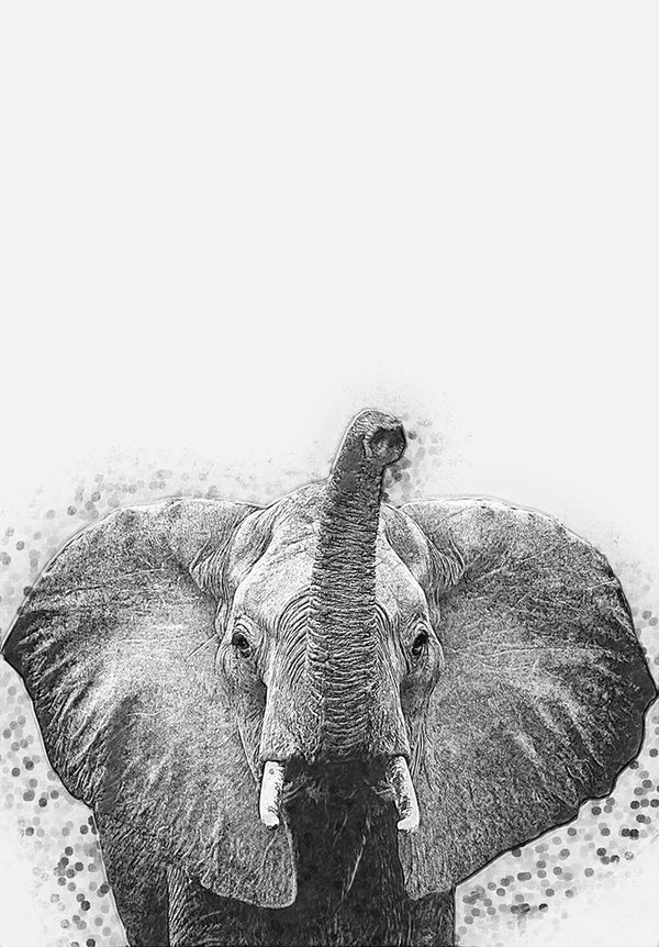 Elephant - Art Print - Zapista