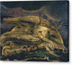 Elohim Creating Adam - Canvas Print
