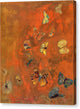 Evocation of Butterflies - Canvas Print