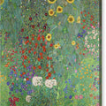 Farm Garden with Sunflowers - Canvas Print