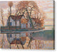 Farm near Duivendrecht - Canvas Print