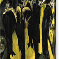 Five Women on the Street - Canvas Print