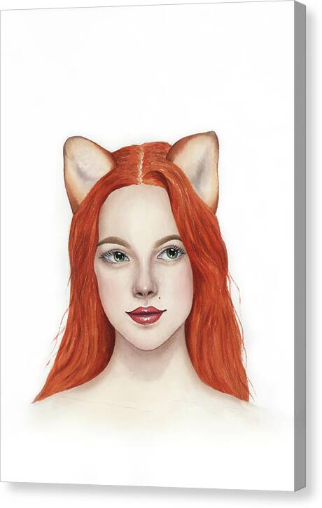 Foxy Lady - Canvas Print