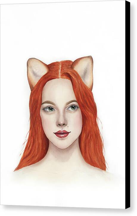 Foxy Lady - Canvas Print