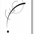 Free Curve to the Point - Canvas Print