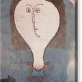 Fright of a Girl - Canvas Print