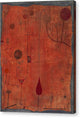Fruits on Red - Canvas Print