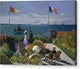 Garden at Sainte-Adresse - Canvas Print