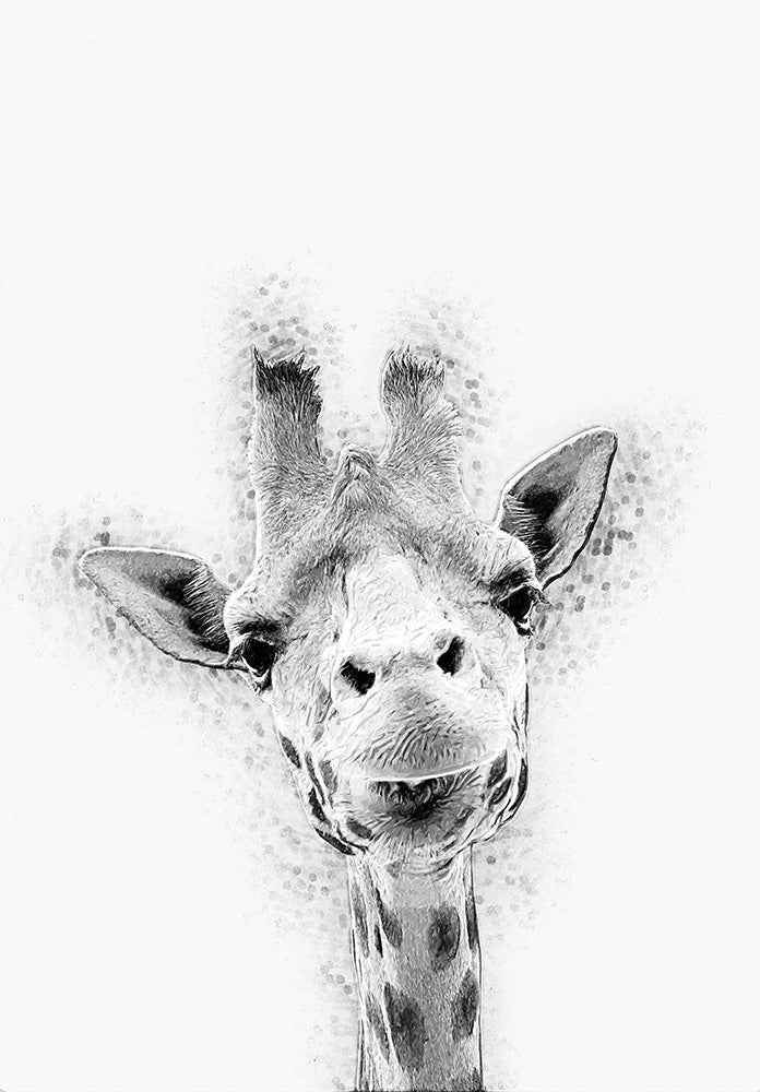 Giraffe - Art Print - Zapista